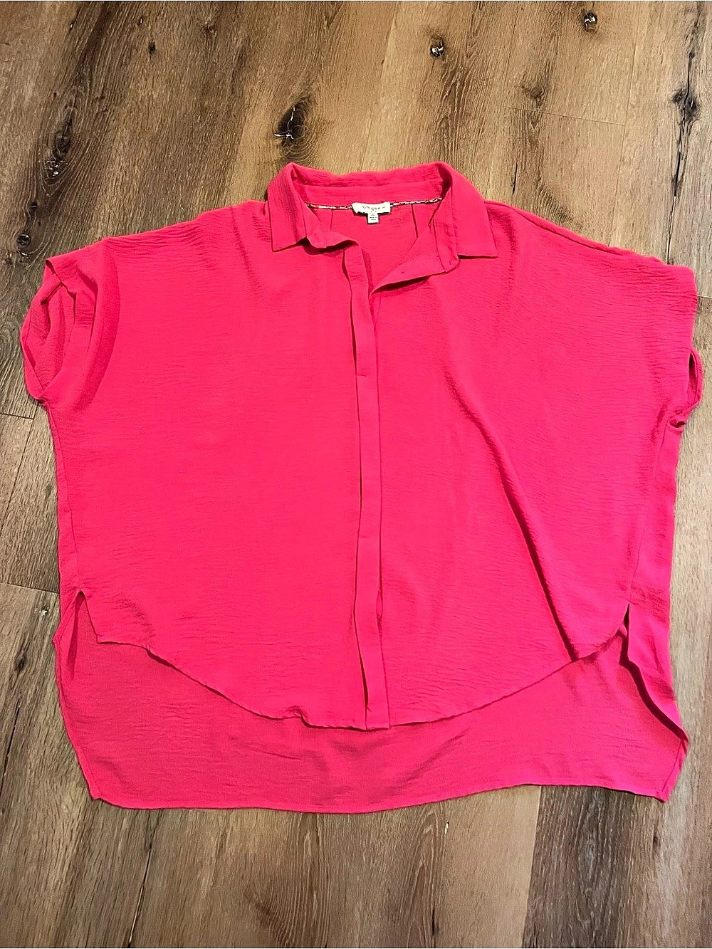 Umgee Blouse in Pink 2XL